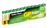 GP Super AA-paristot, 15A/LR6, 12-p